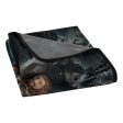 Warner Bros. The Hobbit Unexpected Journey Micro Raschel Throw Blanket 46x60 Inches on Sale