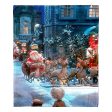 Warner Bros. Year Without A Santa Claus Down Santa Claus Lane Silk Touch Throw on Sale