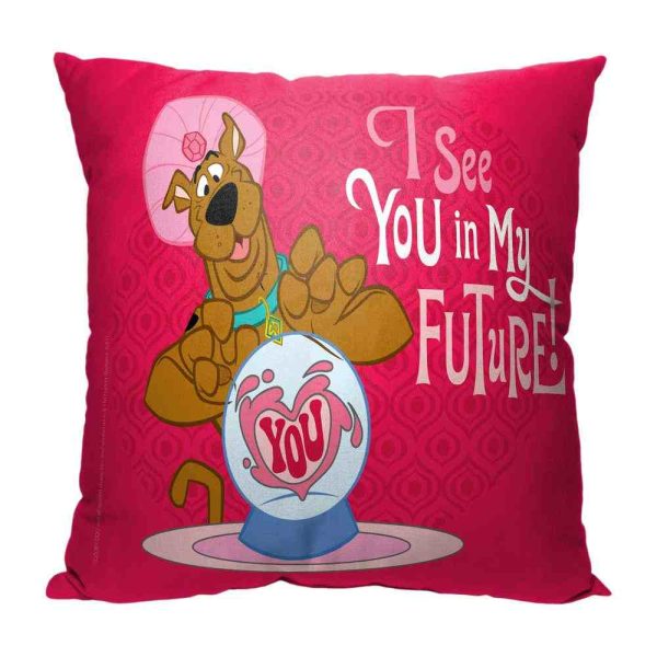 Warner Bros. Scooby-Doo You In My Future Throw Pillow 18x18 Inches Sale