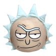 Warner Bros. Rick and Morty Rick Sanchez Round Cloud Pillow 11 Inches Online now