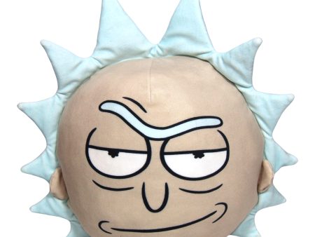 Warner Bros. Rick and Morty Rick Sanchez Round Cloud Pillow 11 Inches Online now