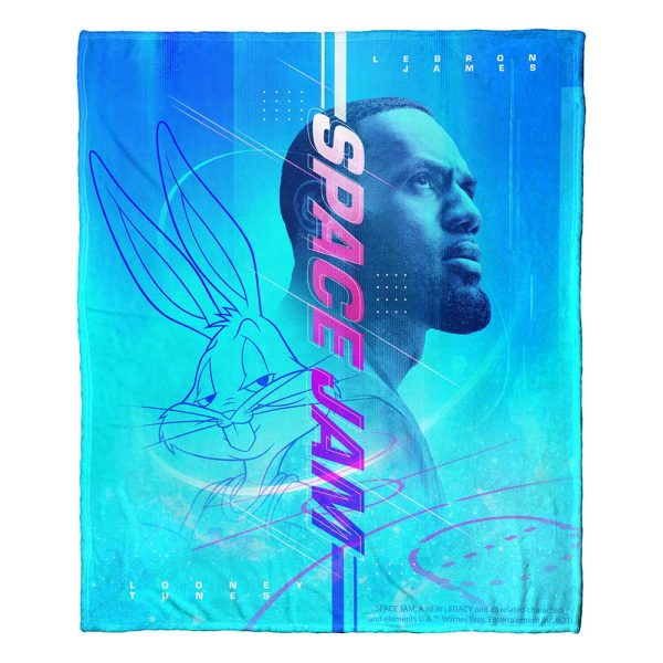 Warner Bros. Space Jam 2 Game On Silk Touch Throw Blanket 50x60 Inches Discount