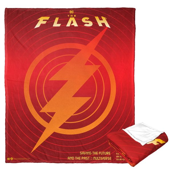 Warner Bros. The Flash Radar Poster Silk Touch Throw Blanket 50x60 Inches For Discount