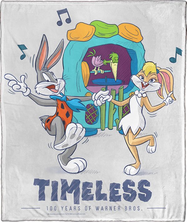 Warner Bros. WB 100 Timeless Silk Touch Throw Blanket 50x60 Inches Supply