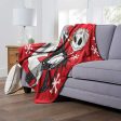 Disney Nightmare Before Christmas Merry Madness Silk Touch Throw Blanket 50x60 Inches Hot on Sale