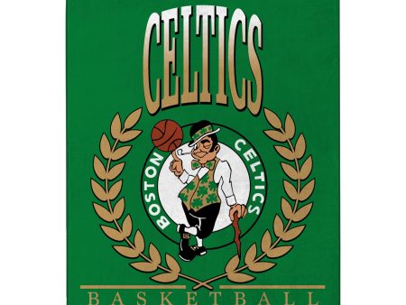 Boston Celtics NBA Plateau Silk Touch Throw Blanket 46X60 Inches For Cheap