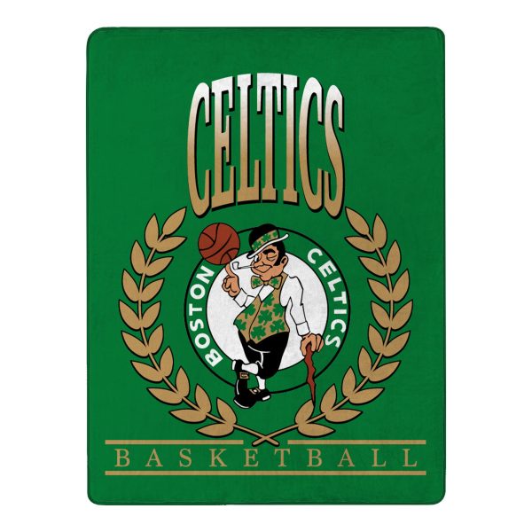 Boston Celtics NBA Plateau Silk Touch Throw Blanket 46X60 Inches For Cheap