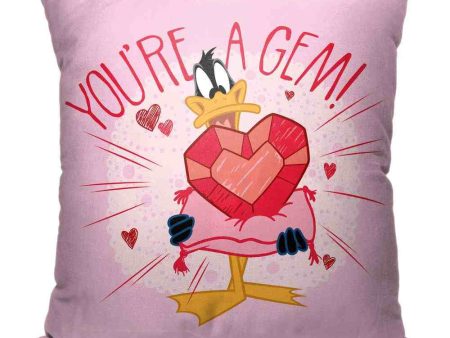 Warner Bros. Looney Tunes Youre A Gem Throw Pillow 18x18 Inches Online Sale