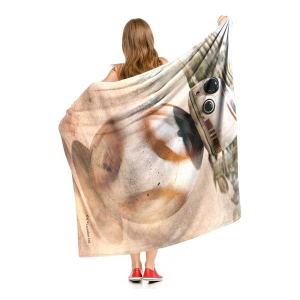 Disney Star Wars Bb 8 Droid Silk Touch Throw Blanket 50x60 Inches Online