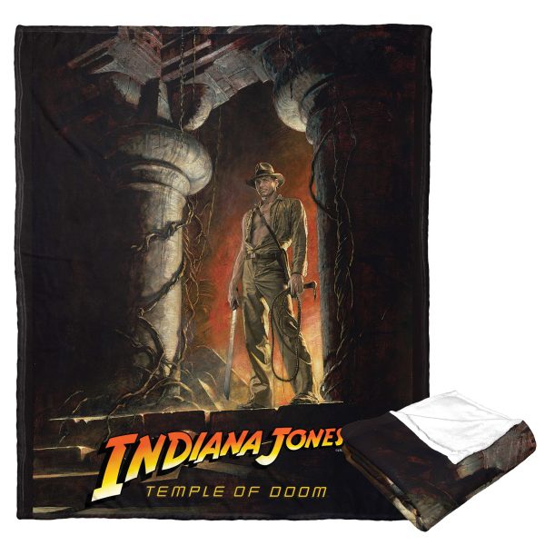 Disney Indiana Jones Temple Of Doom Silk Touch Throw Blanket 50x60 Inches Online