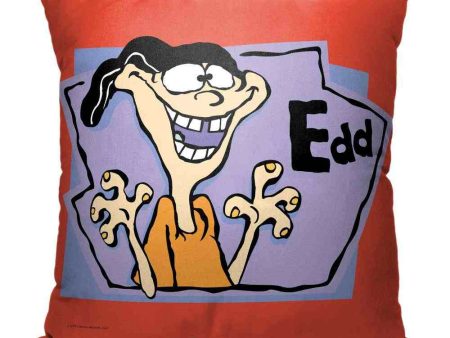 Cartoon Network Ed Edd N Eddy Edd Throw Pillow 18x18 Inches For Cheap