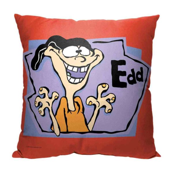 Cartoon Network Ed Edd N Eddy Edd Throw Pillow 18x18 Inches For Cheap