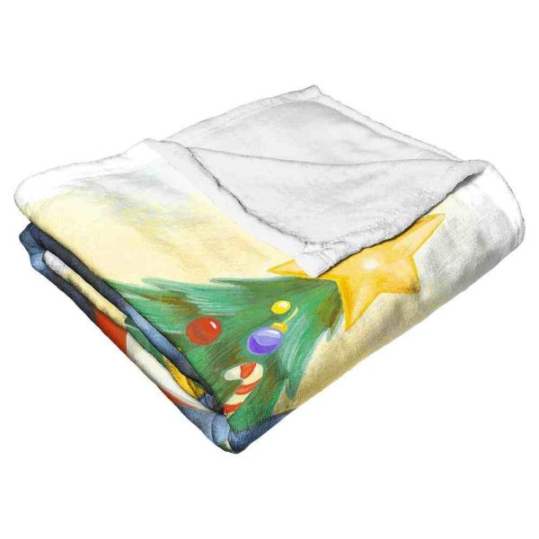 Warner Bros. Looney Tunes Check It Twice Silk Touch Throw Blanket 50x60 Inches Supply