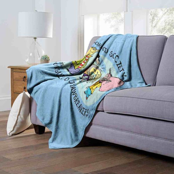 Cartoon Network Ed Edd N Eddy Pursuit Of Jawbreakers Silk Touch Throw Blanket 50x60 Inches Hot on Sale