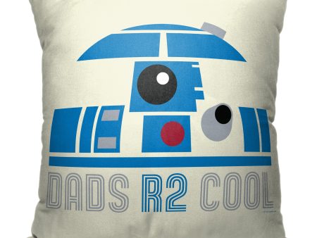 Disney Star Wars Classic R2 Cool Throw Pillow 18x18 Inches on Sale