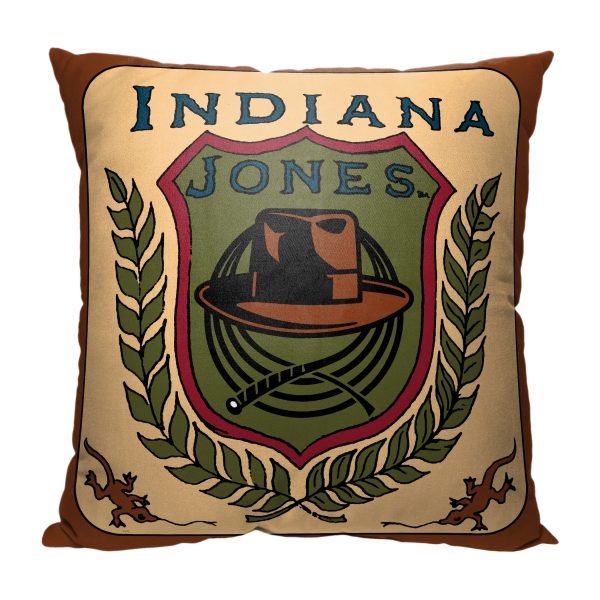 Disney Indiana Jones Indiana Jones Pillow 18x18 Inches Fashion