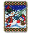 Warner Bros. Northwest Winter Pals Woven Tapestry Throw Blanket 48x60 Inches Supply