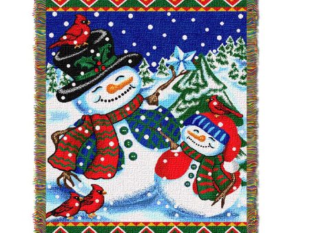 Warner Bros. Northwest Winter Pals Woven Tapestry Throw Blanket 48x60 Inches Supply