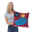 Cartoon Network Foster s Home For Imaginary Friends King Bloo Throw Pillow 18x18 inches Supply