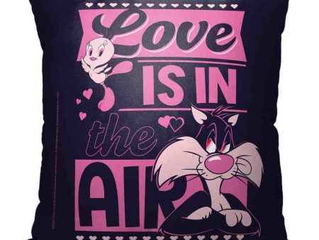 Warner Bros. Looney Tunes Love Is In The Air Throw Pillow 18x18 Inches Fashion