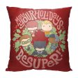 Warner Bros. Justice League Super Holidays Throw Pillow 18x18 Inches Fashion