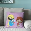 Cartoon Network Foster s Home For Imaginary Friends Bring It In Throw Pillow 18x18 inches Online now