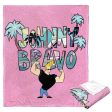 Cartoon Network Johnny Bravo Johnny s Life Silk Touch Throw Blanket 50x60 Inches For Cheap