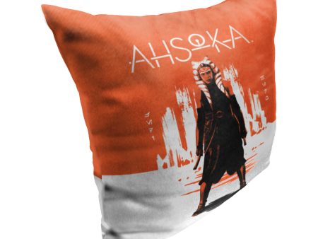 Disney Star Wars Ahsoka Stoic Throw Pillow 18x18 Inches Online Sale