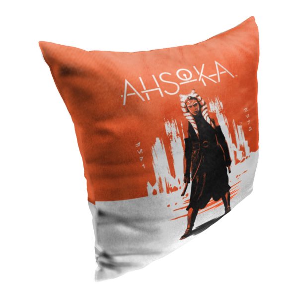 Disney Star Wars Ahsoka Stoic Throw Pillow 18x18 Inches Online Sale