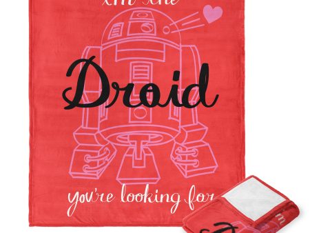 Disney Star Wars Classic Your Droid Silk Touch Throw Blanket 50x60 Inches Online Hot Sale