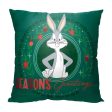 Warner Bros. Looney Tunes Greetings From Bugs Throw Pillow 18x18 Inches on Sale