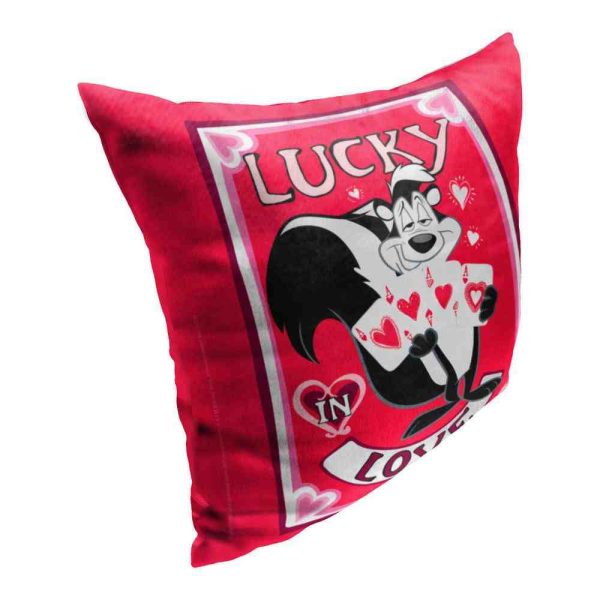 Warner Bros. Looney Tunes Lucky In Love Throw Pillow 18x18 Inches Cheap