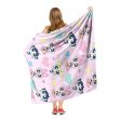 Cartoon Network Powerpuff Girls Raindow Power Silk Touch Throw Blanket 50x60 Inches For Discount