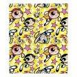 Cartoon Network Powerpuff Girls Fighting Crime Silk Touch Throw Blanket 50x60 Inches For Sale