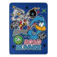 Warner Bros. Looney Tunes Beep Beep Micro Raschel Throw Blanket 46x60 Inches Online now