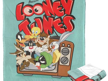 Warner Bros. Looney Tunes Super Saturday Silk Touch Throw Blanket 50x60 Inches Fashion