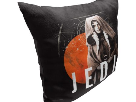 Disney Star Wars Ahsoka Former Jedi Knight Throw Pillow 18x18 Inches Supply