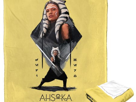 Disney Star Wars Ahsoka Galactic Investigation Silk Touch Throw Blanket 50x60 Inches Fashion