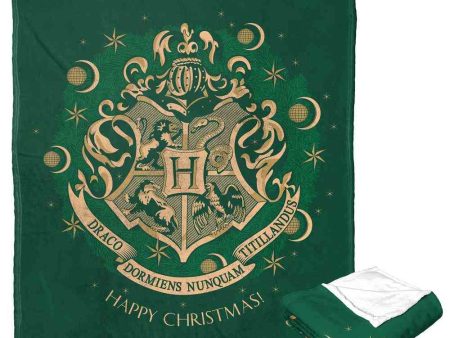 Warner Bros. Harry Potter Happy Christmas Silk Touch Throw Blanket 50x60 Inches Fashion