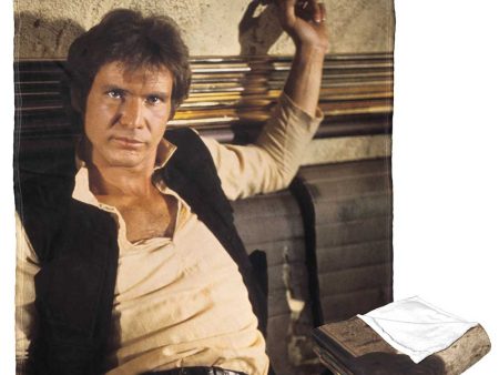 Disney Star Wars Captain Solo Silk Touch Throw Blanket 50x60 Inches Online now