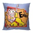 Cartoon Network Ed Edd N Eddy Eddy Throw Pillow 18x18 Inches For Discount