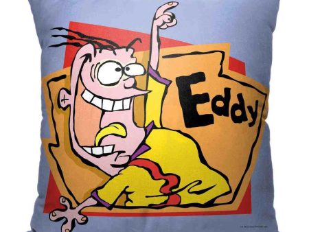 Cartoon Network Ed Edd N Eddy Eddy Throw Pillow 18x18 Inches For Discount