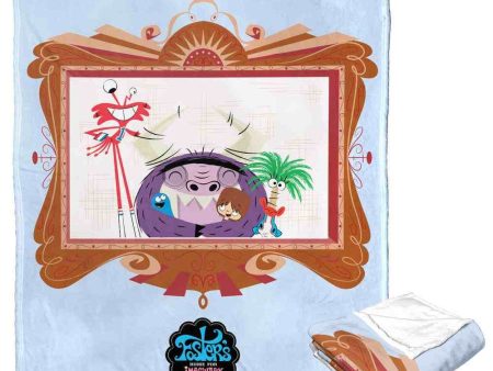 Cartoon Network Foster s Home For Imaginary Friends Picture Perfect Silk Touch Throw Blanket 50x60 Inches Hot on Sale