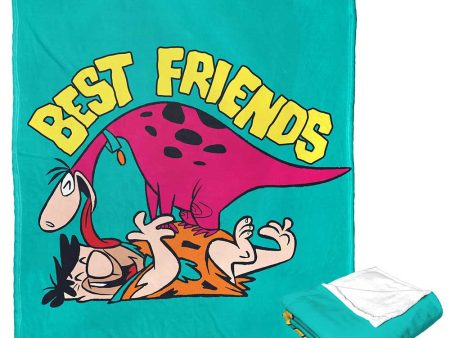 Warner Bros. The Flintstones Cavemans Best Friend Silk Touch Throw Blanket 50x60 Inches Supply