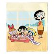 Cartoon Network Powerpuff Girls Classtime Fun Silk Touch Throw Blanket 50x60 Inches Online Hot Sale