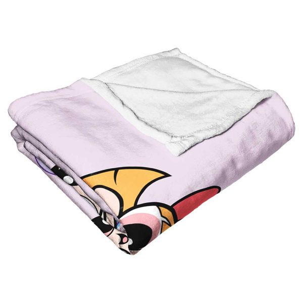 Cartoon Network Powerpuff Girls Birthday Bash The Baddie Silk Touch Throw Blanket 50x60 Inches Online now