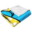 Cartoon Network Powerpuff Girls Bubbles Heart Eyes Silk Touch Throw Blanket 50x60 Inches Hot on Sale