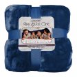 Cozy Night Cloud Throw Blanket Navy 110 x 132 Inches For Cheap