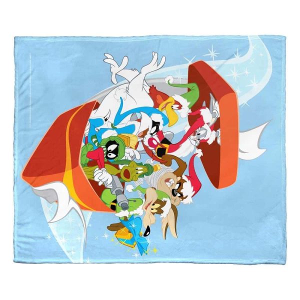 Warner Bros. Looney Tunes Bursting Bundle Silk Touch Throw Blanket 50x60 Inches Online now