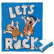 Warner Bros. The Flintstones Lets Rock Silk Touch Throw Blanket 50x60 Inches Hot on Sale